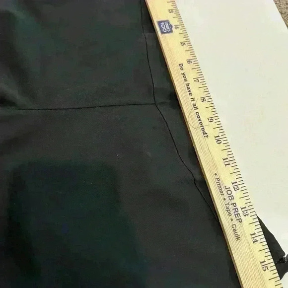 EILEEN FISHER Solid Black Rayon Ponte Stretch Zip Ankle Pants Size Small - Picture 4 of 12